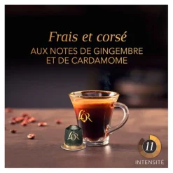 30 capsules L'OR RISTRETTO pour machine NESPRESSO