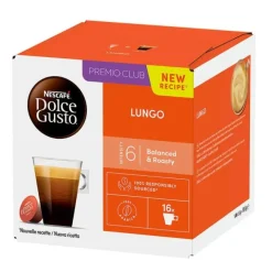 16 dosettes DOLCE GUSTO LUNGO