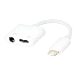 Adaptateur Lightning / USB-C et Jack EDENWOOD Blanc