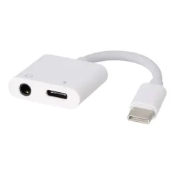 Adaptateur USB-C / USB-C et Jack EDENWOOD Blanc