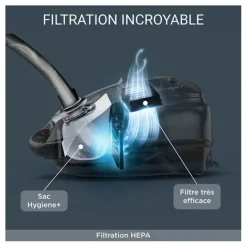 Aspirateur avec sac ROWENTA YY5392FE RO7457EA