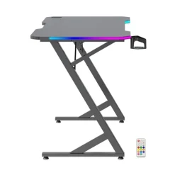 Bureau gaming LED EDENWOOD BG120 Noir