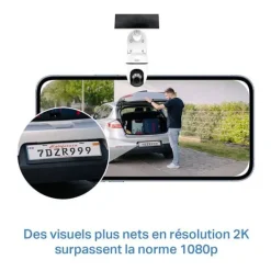Caméra de surveillance TAPO TC90 + Panneau solaire