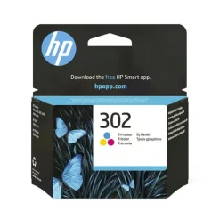 Cartouche d'encre HP 302 - 3 Couleurs Authentique (F6U65AE)