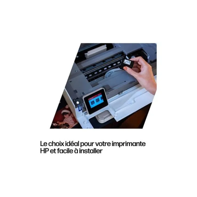 Cartouche d'encre HP 302 Noir authentique (F6U66AE)