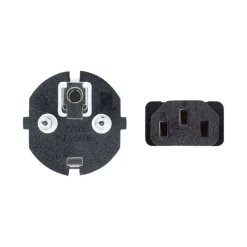 Câble alimentation secteur EDENWOOD C15 noir 1m80