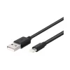 Câble Lightning / USB HIGH ONE 1M Noir