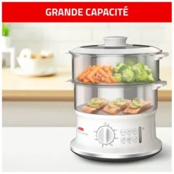 Cuiseur vapeur SEB VC145100 Inox