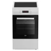 Cuisinière induction BEKO FSE58300WCS