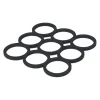 Dessous de plat silicone formes géométriques