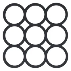 Dessous de plat silicone formes géométriques