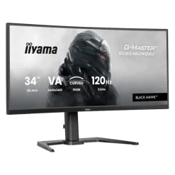 Ecran PC Gamer 34" IIYAMA VA Curved GCB3482WQSU-B1/ Ajustable/ 0,2ms/280HZ
