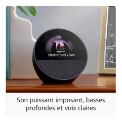 Enceinte AMAZON ECHO SPOT Noire