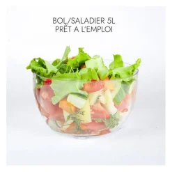 Essoreuse à salade 26cm bouton stop