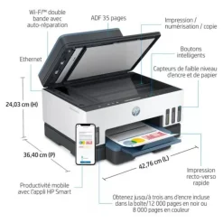 Imprimante HP Smart Tank 7306 multifonction à réservoir