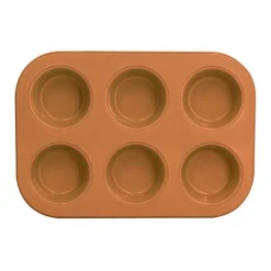 Moule MENASTYL 6 muffins 26x18 cm céramique