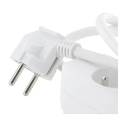 Multriprise ELECTRO DEPOT 6 prises avec interrupteur Blanche - Cable 1m