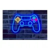 Néon mural LED manette multicolore 40cm
