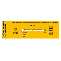 Prolongateur EDENWOOD COAXIAL 9,52 M/F-M