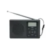 Radio à pile WE WERADPILBL Noire