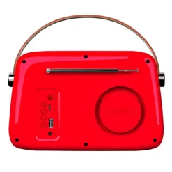 Radio LEDWOOD ALMA Vintage Noire