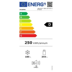 Réfrigérateur américain VALBERG SBS 529 WD D X742C2
