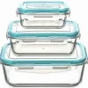 Set de 3 boîtes rectangles CLIPEAT - Conservation & Micro ondes