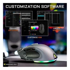 Souris gaming THE G-LAB Nitrogen Core filaire