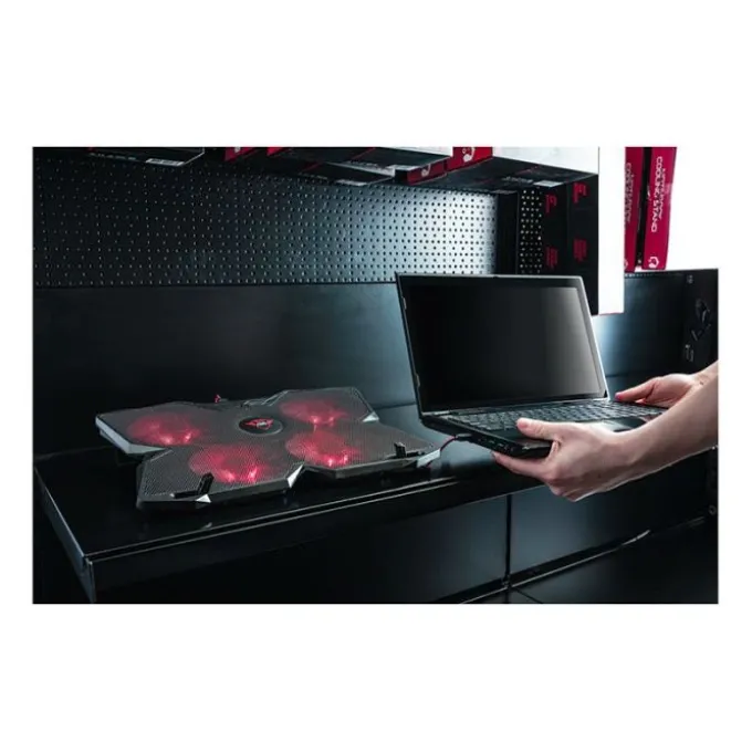 Support de refroidissement PC TRUST YOZU gaming 17,3"