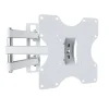 Support mural EDENWOOD TV de 48 à 81cm D1 déporté blanc