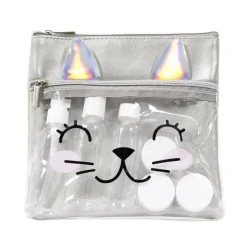 Trousse de voyage avec flacons