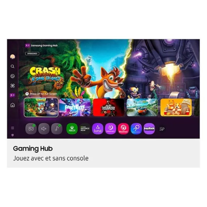 TV UHD 4K 65" SAMSUNG 65CU7025