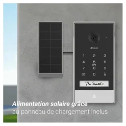 Visiophone connecté EZVIZ EP7 2K avec panneau solaire